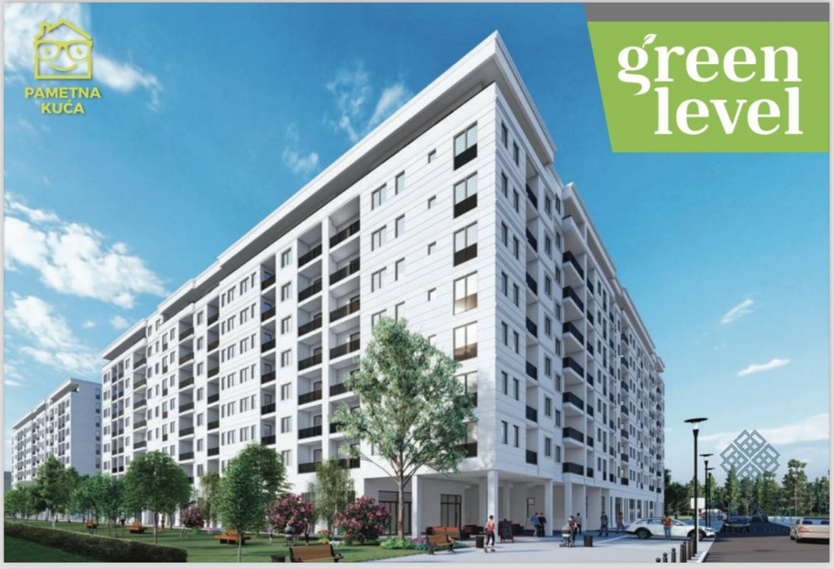 Podgorica Green Level 3 , dvosoban stan 64m2