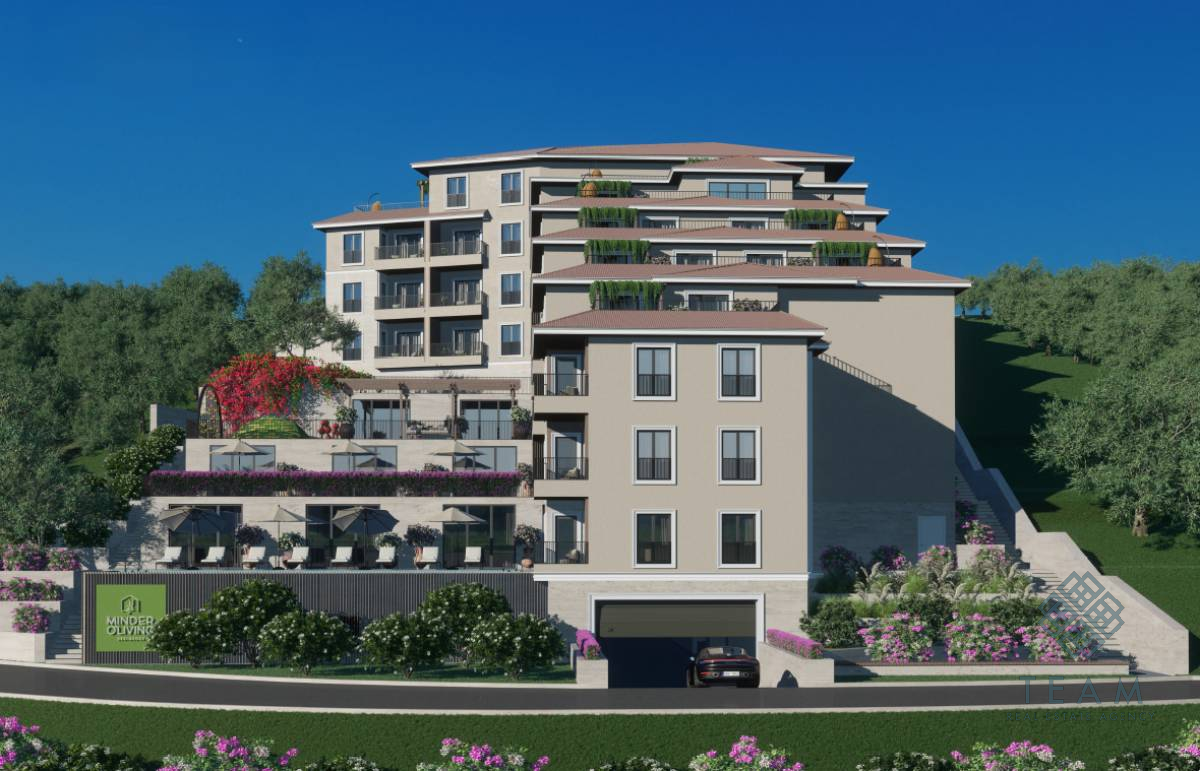 Budva, Bečići, 1+1 daire 40m²